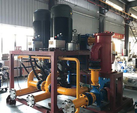 Steel scrap industry: Briquetting machine  hydraulic system